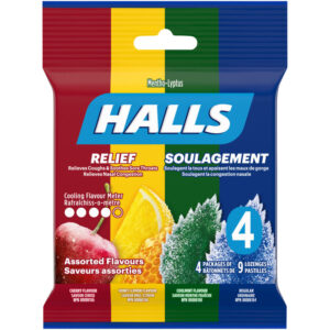 HALLS Relief Mentho-lyptus Cough Drops Multipack