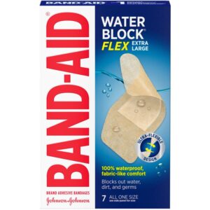Band-Aid Waterblock Flex XL Adhesive Bandages 7 Count