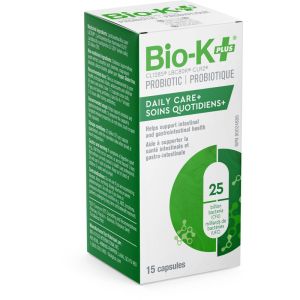 Bio-K Daily Care+ 25 Billion - 15 Capsules