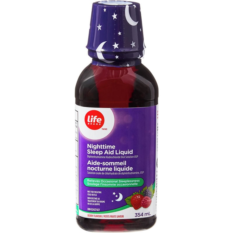 Life Brand Nighttime Sleep Aid Liquid