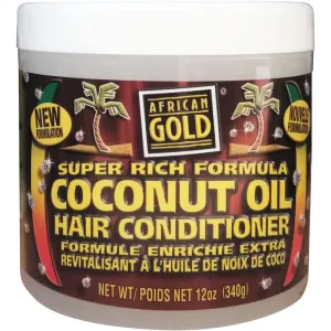 African Gold Coconut Oil Hair Conditioner 340g
