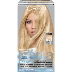 L'Oreal Paris Feria Rebel Chic Color: 11.21 Ultra Pearl Blonde