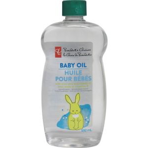 President's Choice PC Baby Oil with Aloe and Vitamin E 592mL
