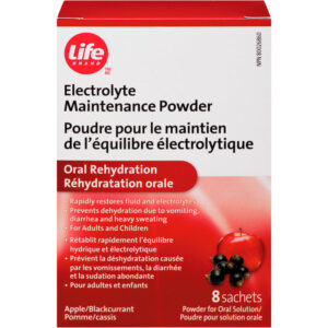 Life Brand Electrolyte Maintenance Powder - Orange 8 Count