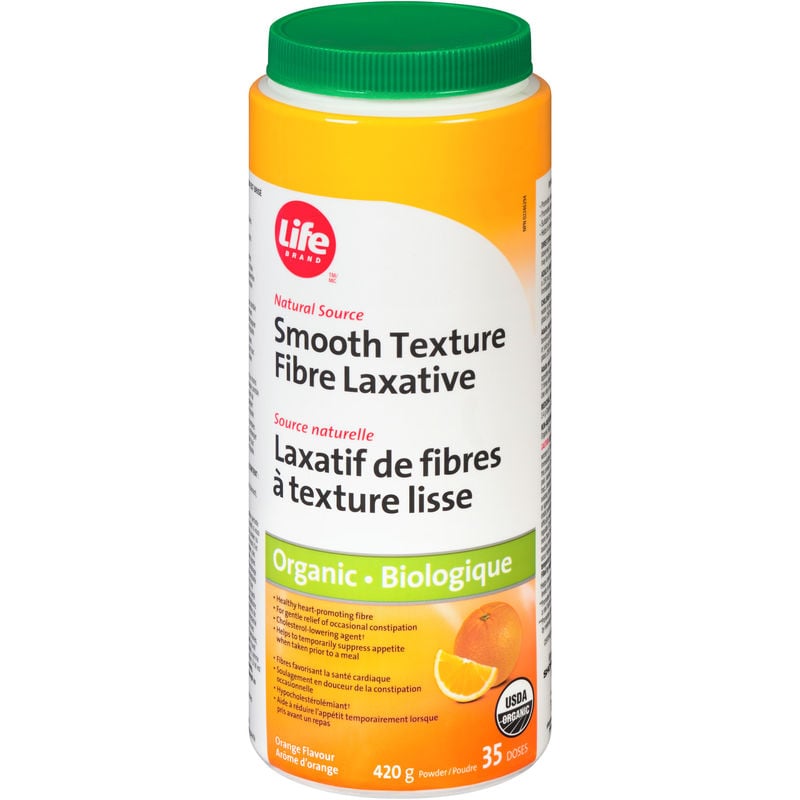 Life Brand LB Orgn Ntl Suce Fib Lax Orange 420g