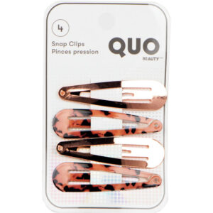 Quo Beauty 4pk Animal Snap Clips