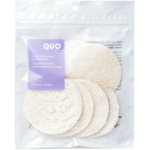 Quo Beauty Facial Exfoliating Loofah Pads 7 Count