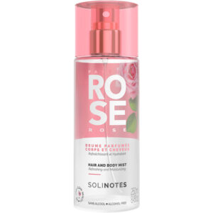 Solinotes Rose Body Mist - Clean Beauty PETA Certified Fragrance