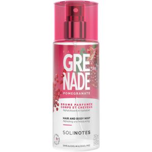 Solinotes Pomegranate Body Mist - Clean Beauty and Mindful of our Planet