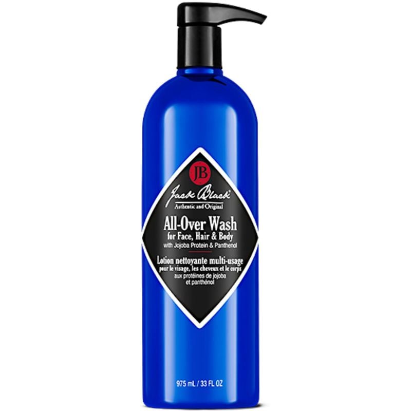 Jack Black All-Over Wash for Face Hair and Body 33 oz