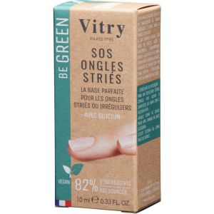 Vitry Sos Ridged Nails Be Green 10 EA
