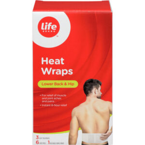 Life Brand Heat Wraps, Lower Back & Hip 6 Pads