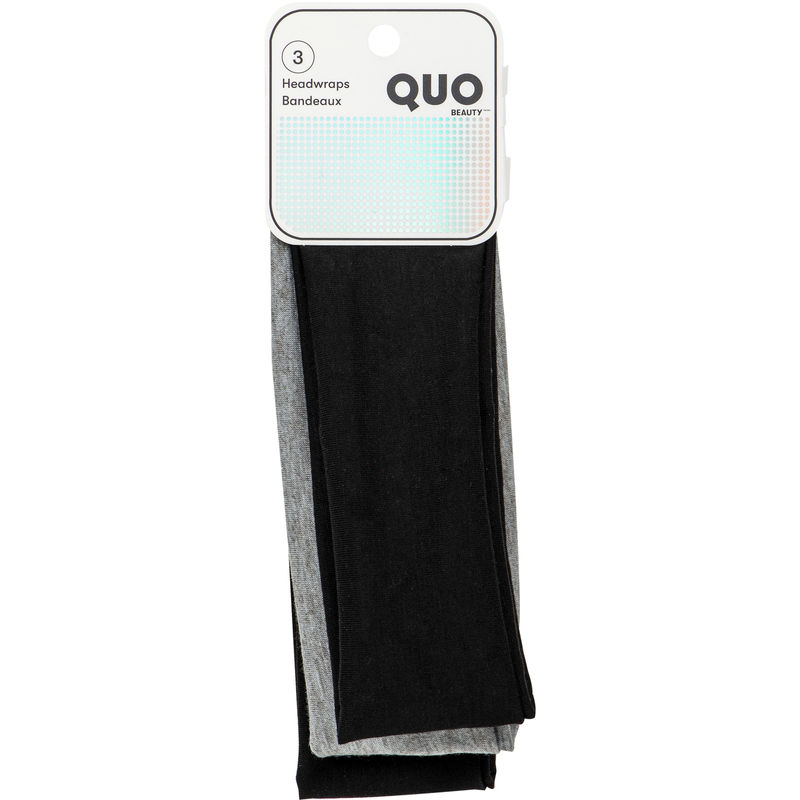 Quo Beauty Headwraps Basic 4 ea