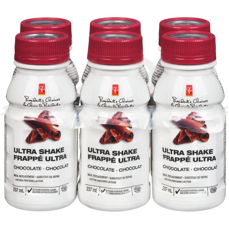 PC Ultra Shake Meal Replacement 6 PK - Lactose Free, Kosher