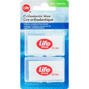 Life Brand LB Orthodontic Wax Twin Pack