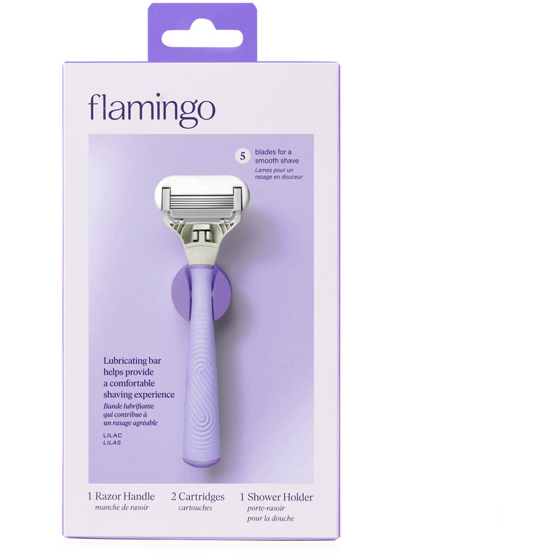 Flamingo 5-Blade Women's Razor - Lilac