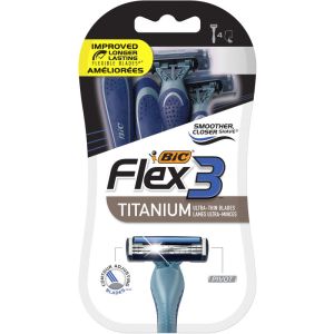 BIC Flex-3 Razor 4 Count