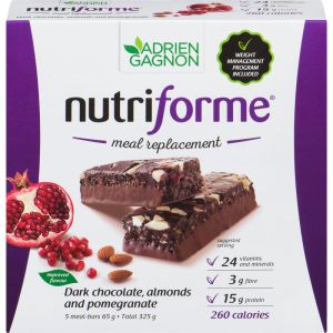 Adrien Gagnon Nutriforme Bar - Dark Chocolate, Almonds and Pomegranate 5 G