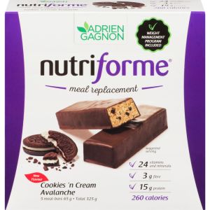 Adrien Gagnon Nutriforme Bar - Cookies 'n Cream Avalanche 5 PK