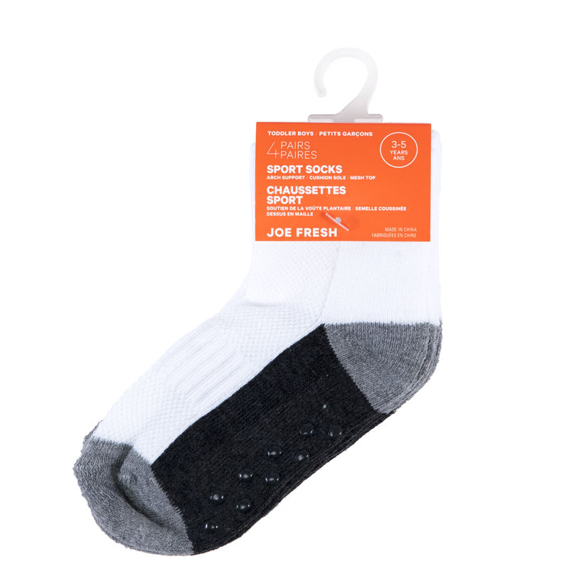 Joe Fresh Kid Boy Socks 3-6 Years 3 Pair