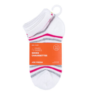 Joe Fresh Kid Girl Socks 11-2 Years 3 Pair