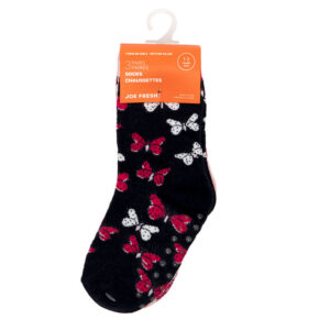 Joe Fresh Toddler Girls Butterfly Socks 1-3 Years - Pack of 3