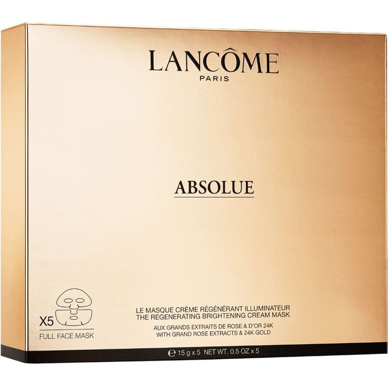 Lancome Absolue Regenerating & Brightening Cream Mask with Grand Rose Extracts & 24k Gold