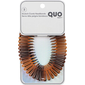 Quo Beauty Stretch Combs 3 ea