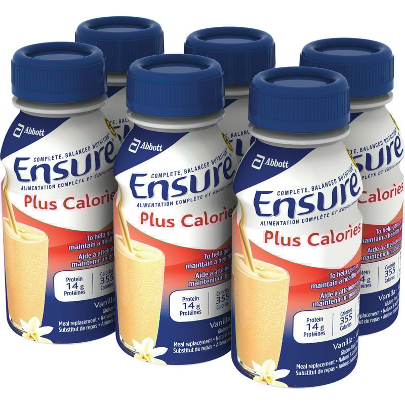 Ensure Plus Calories Vanilla 6 ea