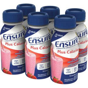 Ensure Plus Calories Strawberry 6 ea