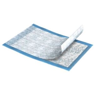 TENA Disposable Heavy Absorbency Underpad, Blue, Unisex 5 Count