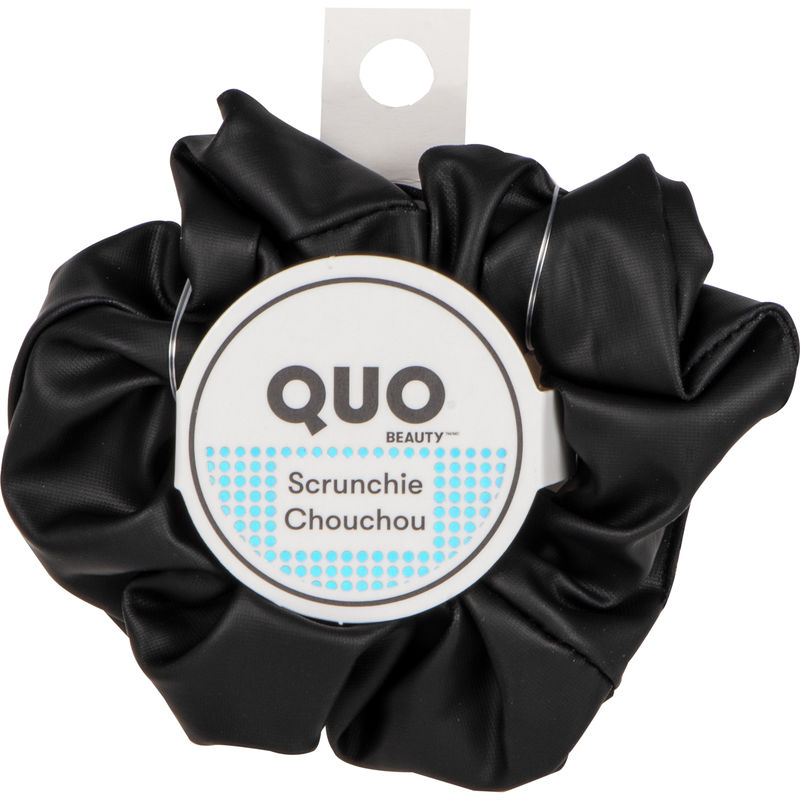 Quo Beauty 1pk Leather Scrunchie