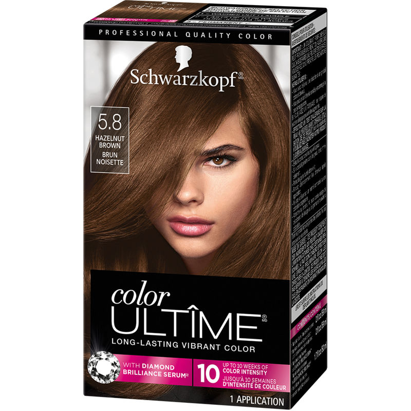 Schwarzkopf Color ULTAŽME Discontinued Color: 5.8 Hazelnut Brown