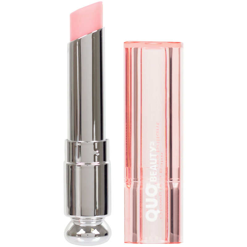 Quo Beauty Glowy Lip Balm in Blush 03 - Vegan, Cruelty-Free Lip Color
