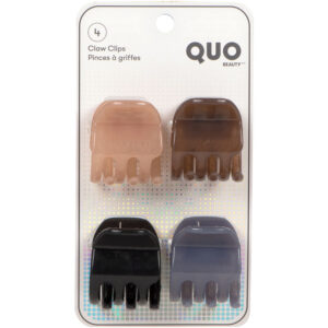 Quo Beauty Resin Jaw Clip 4 Pack