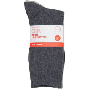 Joe Fresh Women's Solid Crew 3 Pack - Ultimate Comfort