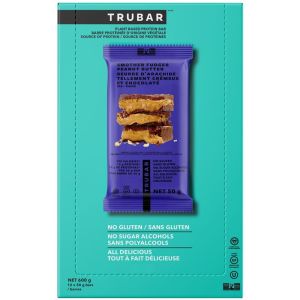 TRU Brands TRUBAR Smother Fudger Peanut Butter Protein Bar - 12 Bars