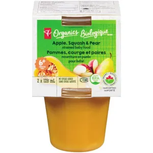 PC Organics Squash Apple Pear 256mL