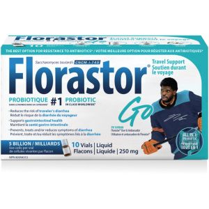 Florastor Go 10 Vials Probiotic Supplement