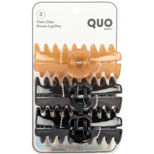 Quo Beauty XLG Barrel Claw Clips - 3 Pack