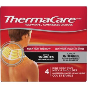 ThermaCare Heatwrap Advanced Neck Pain Therapy 4 Count