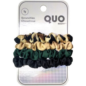Quo Beauty 4P Satin Scrunchies