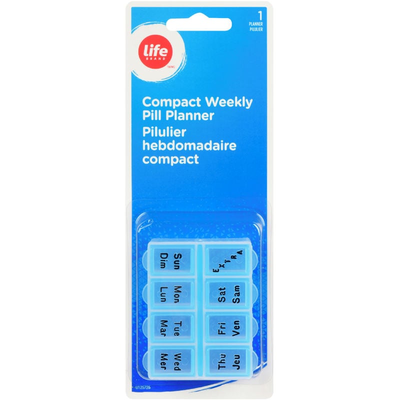 Life Brand Comp Weekly Pill Vitamin Planner 1 ea