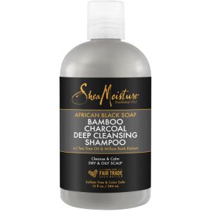 Shea Moisture African Black Soap Deep Cleansing Shampoo for Dry and Damaged Hair
