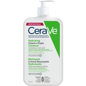 CeraVe Hydrating Cream-to-Foam Cleanser with Hyaluronic Acid 562 mL