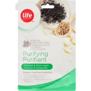 Life Brand Purifying Bubbling Facial Sheet Mask