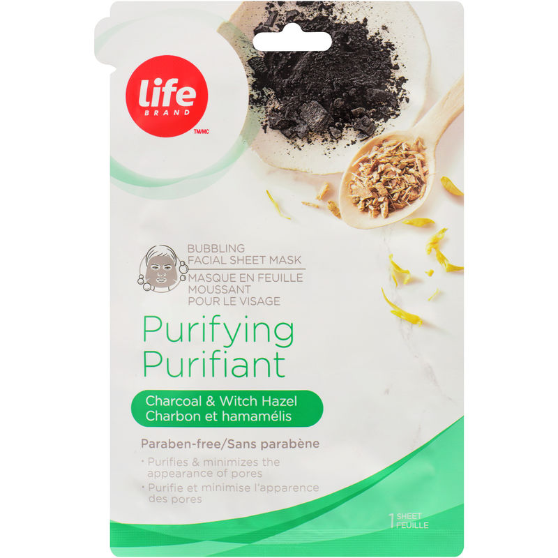 Life Brand Purifying Bubbling Facial Sheet Mask
