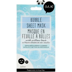 Oh K! Bubble Sheet Mask - Oxygenating Exfoliation for Radiant Skin