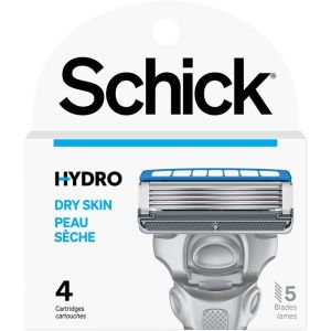 Schick Hydro Skin Comfort Dry Skin Men’s Razor Blade Refills 4 Refills