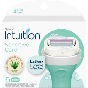 Schick Intuition Naturals Sensitive Care Razor Refills